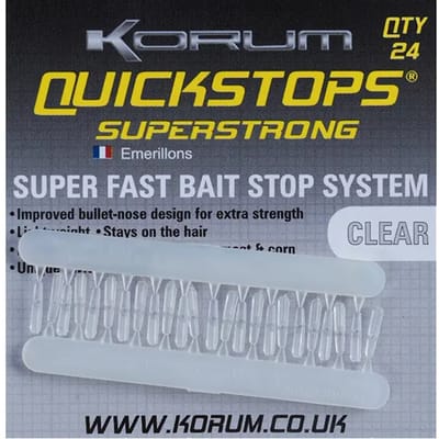 Snaphaak Korum Quickstops (x24)