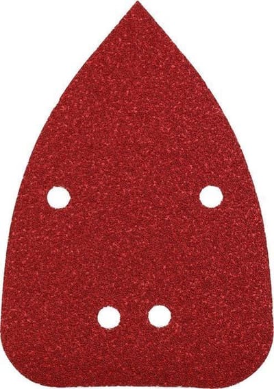 KWB schuurschijf 96 x 136 mm - Korrel 120 - Klittenbandhechting - 493612 - 5 stuks