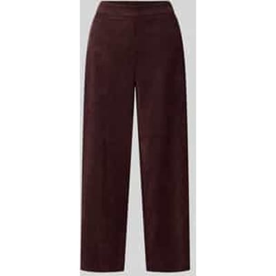 wide fit broek in cordlook model 'Cisilia'