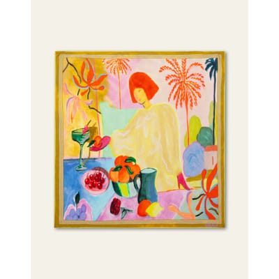 Oilily Asummer Story Sjaal- maatOne size Limeade