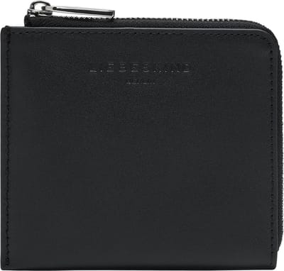 LIEBESKIND BERLIN Kaarthoes Paris Biker Nino Card Holder Black Zwart