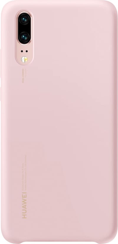 Huwei Silicon Case Hoesje voor Huawei P20 - Roze