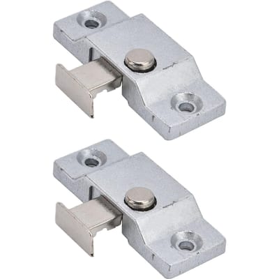 2 Sets Verrou à loquet Pliant Fenêtre Porte Verrou Boulon Sécurité Antivol Acier Inoxydable Verrou à loquet