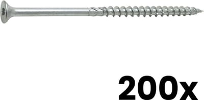 Kelfort Spaanplaatschroef 4.0X70 Tx20 Deeldraad Silverdrill 2.0 - 5567250