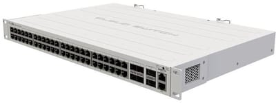 Mikrotik CRS354-48G-4S+2Q+RM netwerk-switch L2 Gigabit Ethernet (10/100/1000) Grijs