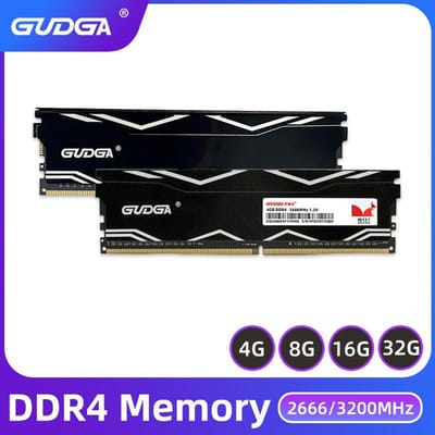 Ddr4 8gb 16gb 32gb Memoria Ram Ddr4 2666 3200mhz Geheugen Desktop Heatsink Ram Geheugen Ddr4 3200mhz Dimm Met Heatsink Xmp Voor Pc 8GB Ram 2666MHz