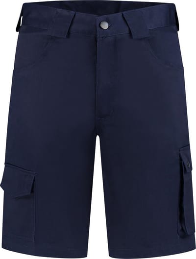EM Workwear Bermuda Korte Werkbroek kat/pol Navy - Maat 42