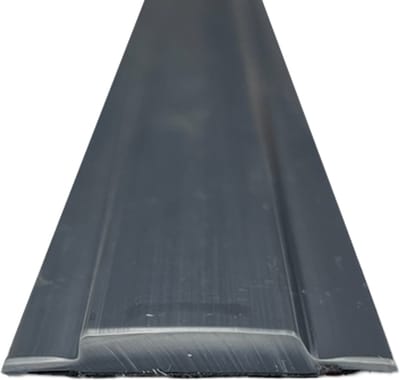 ondergeleider plissehordeur kunstof grijs 96CM