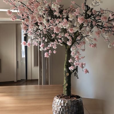 Seta Fiori - Grote Kunstbloesemboom voor Binnen - 240cm | Realistische Decoratieve Boom van Seta Fiori - Sakura