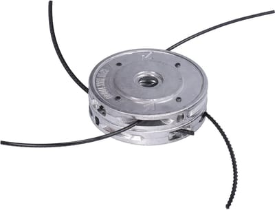 Grastrimmerkop - Trimmerkop gazon - Gazon onderhoud - Hoge prestaties - 10cm diameter - Zilver