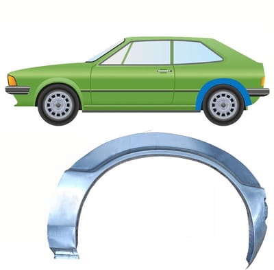 Reparatiepaneel achterspatbord voor Volkswagen Scirocco 1974-1981 / Links
