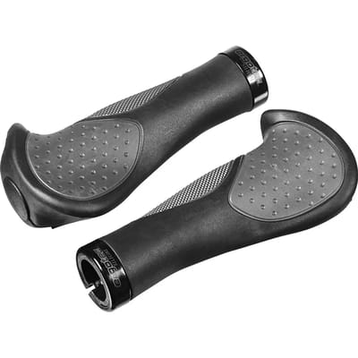 Ergotec Handvatten Frisco 2 140 / 95 Mm Zwart/grijs