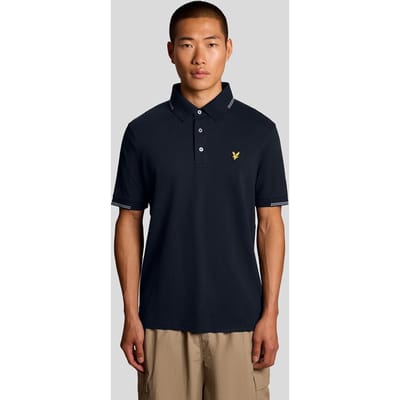 Lyle & Scott - Heren polo - Maat S - Mannen - MARINE -