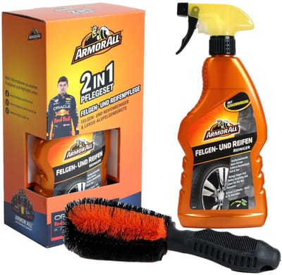 2-in-1 set velgenreiniger 500ml + borstel