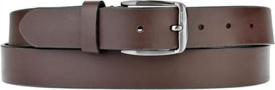 Ven Tomy Leren Riem Casual - Dames / Heren - Bruin - Riemmaat 95