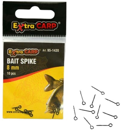 EXC Bait Spike - 8mm - 10 stuks - voor Karper/Witvis/Method Feeder Onderlijn - Rigmateriaal - Bait pin