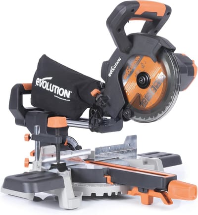 Draadloze schuifverstekzaag met multi-materiaal snijden - 850W, 185MM TCT blad, 0-50° verstek en 3 jaar garantie