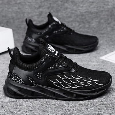 Herenschoenen Nieuwe Sport Casual Schoenen Ademend Vliegweefsel Herensportschoenen Hardloopschoenen Herenschoenen 45