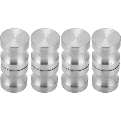 4Set 304 Roestvrij Staal Doucheglasdeur Handvat Trekknoppen Hardware Badkamer Accessoire