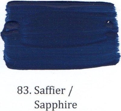 Matte muurverf 1 ltr 83- Saffier