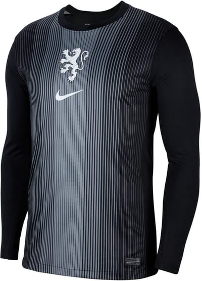 Nike Nederland Keepersshirt Lange Mouwen OranjeLeeuwinnen 2025-2027 Heren - Keepersshirt - Maat XL - Black / Zwart - Lange Mouwen - Voetbal