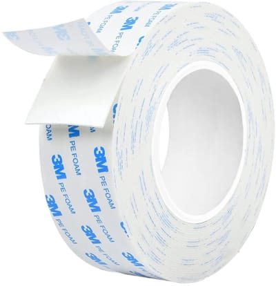 1600T Serie - Dubbelzijdige Plakband - Zwaar Belastbare Foamtape - Waterdichte Montagetape - Hittebestendige Kleefband - Voor Professionele Toepassingen - 20 mm x 3 m
