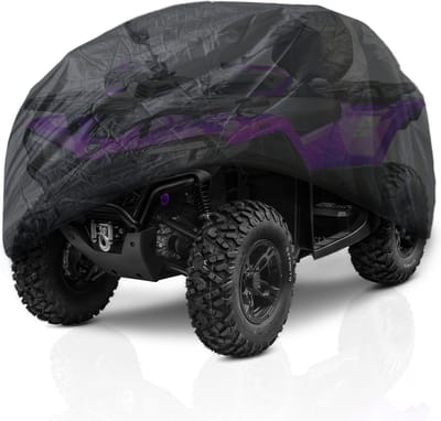 Maxxcovers Quadhoes 195x122x80cm – A-kwaliteit - Zwart
