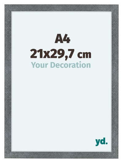 Your Decoration - Fotolijst A4 21x 29,7 cm - MDF - IJzer Geveegd - Como
