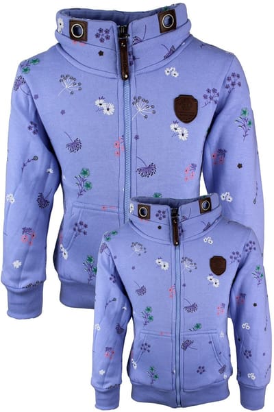S&C Vestje Mother and me Bloem lila Kids & Kind Meisjes Paars - Maat: 158/164