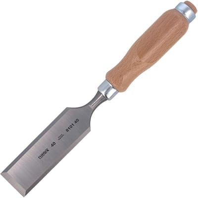 40 mm rechte timmermansbeitel met afgeschuinde kant, Narex Wood Line Profi, 810140