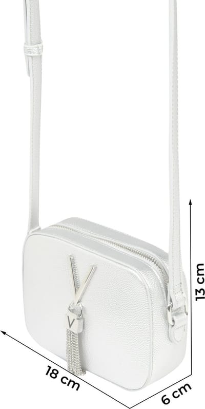 Valentino Bags Divina Dames Crossbodytas - Zilver