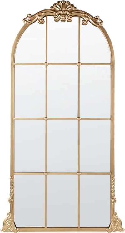 NOIDAN - Wandspiegel - Goud - 66 x 124 cm - Metaal