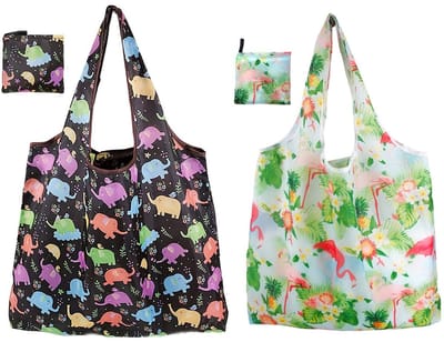Dailygoods- Boodschappentas Herbruikbaar - Boodschappentassen Stevig - Boodschappentas Opvouwbaar - Shopper - Boodschappentas Met Rits - Winkeltas