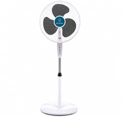 Lifero Staande Ventilator 65W - Ventilatoren - Verstelbaar 3 Standen - Vloerventilator - Koelventilator op Statief - Ventilatie