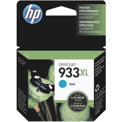 HP CN054AE nr. 933XL inktcartridge cyaan hoge capaciteit (origineel)