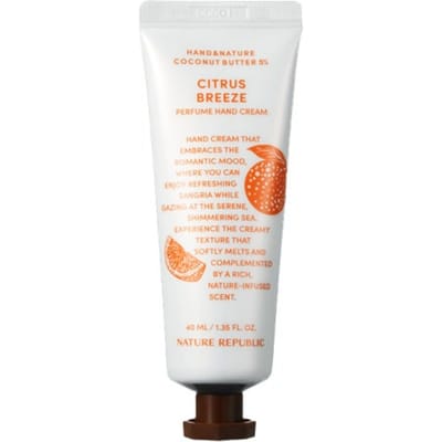 Nature Republic Crème pour les mains parfumée Hand & Nature 40 ml (12 options) Citrus Breeze