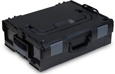 Gereedschapskoffer Transportbox Zwart - L-BOXX 136 Leeg Set van 3 Stuks