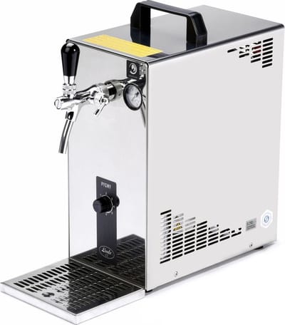 Biertap, PYGMY 30/K Profi, PYGMY 30 / K Profi met membraanpomp en geïntegreerde drukregelaar, 1-lijn, 35 L / h, roestvrijstalen behuizingBierkoeler