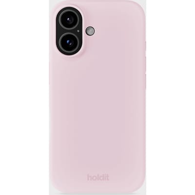 Phone Case Silicone Pale Pink iPhone 16