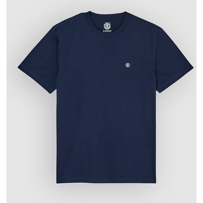 Element Crail T-shirt Met Korte Mouwen Blauw L Man