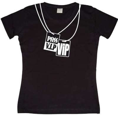 Hybris Dames VIP Pass Girly T-shirt SH-5-14036-H10-1