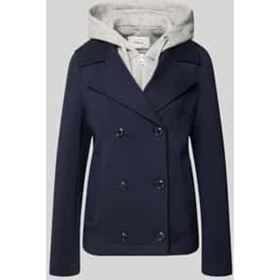 Regular fit sweatjack met viscose