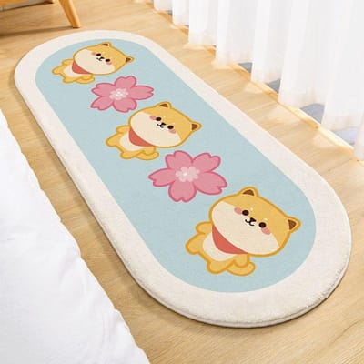 Slaapkamer Bed Vloerkleed Woonkamer Salontafel Mat Toiletdeur Toiletdeur Absorberende Antislip Voetmat Badkamer Vloermat 40X60cm