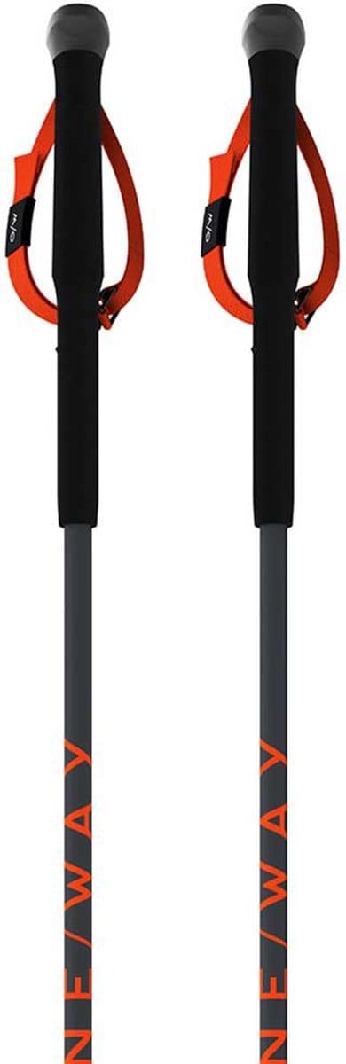 One Way Tr Carbon Vario Stokken Oranje 90-125 cm