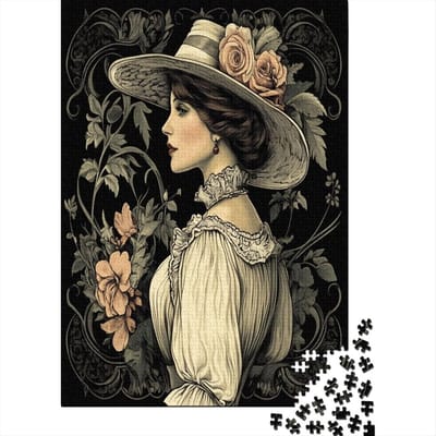 Meisjespuzzel 1000 - Legpuzzel Volwassenen - Ontspannend Tijdverdrijf - Hoge Kwaliteit Karton - 75x50cm - Kleurrijk