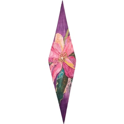 Zijde sjaal met bloemenmotief vrouw Desigual
