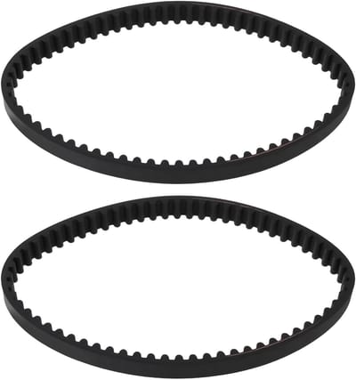 Allecto - Rubber Vacuüm Riem - Vervangingsonderdeel - Geschikt voor Shark Rocket Powerhead - 2 Stuks - Duurzaam en sterk - Perfecte pasvorm - Gesch...