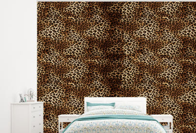 Behang - Fotobehang Luipaard - Patronen - Dieren - Breedte 300 cm x hoogte 240 cm