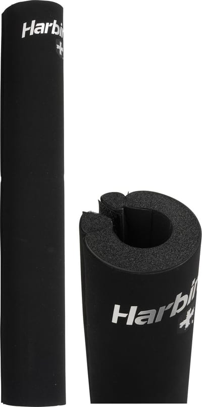 Harbinger - Pro Nekbeschermer voor Olympische Halterstang - Barpad - Lengte 41 cm - Zwart