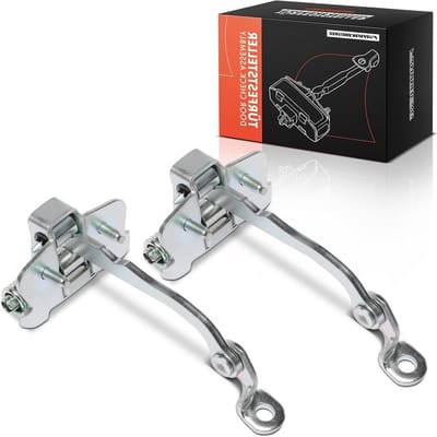 Deurvastzetter - Deurstopper Achter - Auto Onderhoud - Verzinkt Oppervlak - 365 mm - Zilver